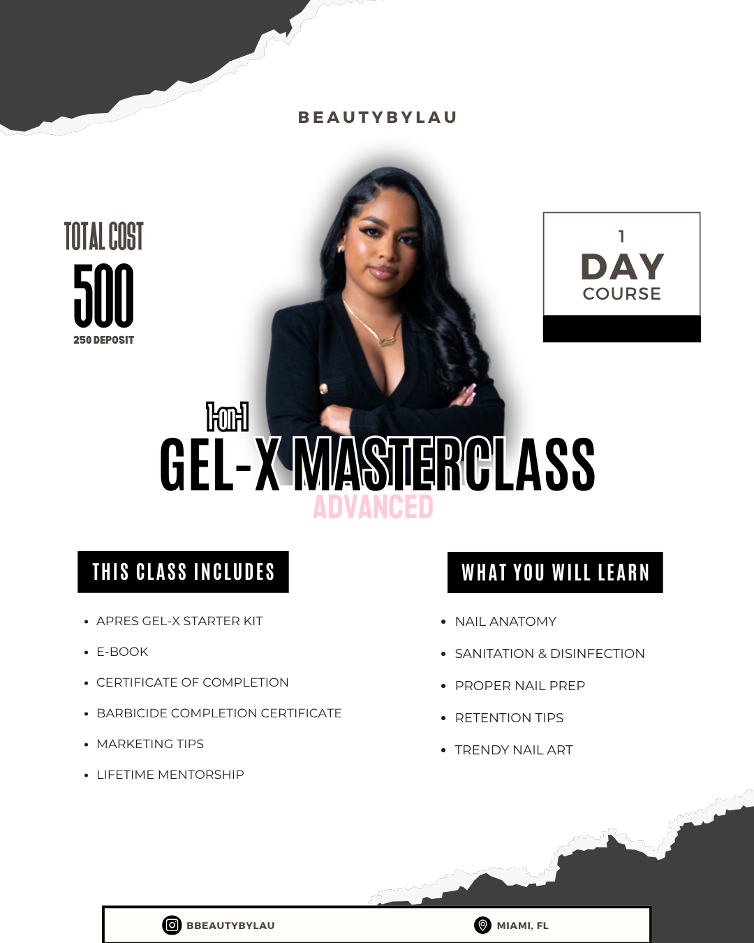 1-Day 1:1 Gel-X Training Course
