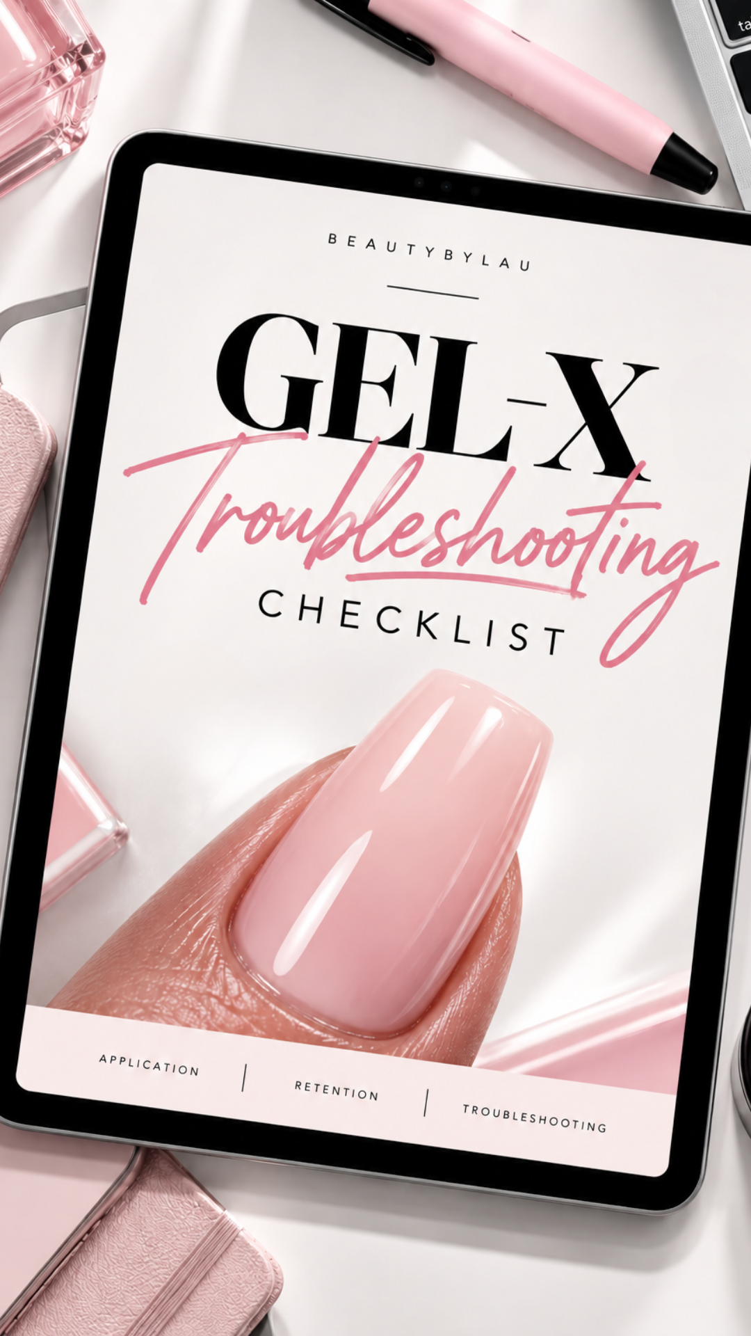 FREE Gel-X Troubleshooting Checklist for Nail Techs